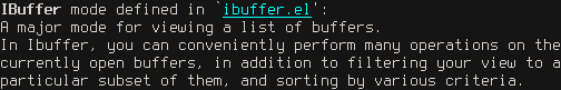 A link to ibuffer.el in help-mode